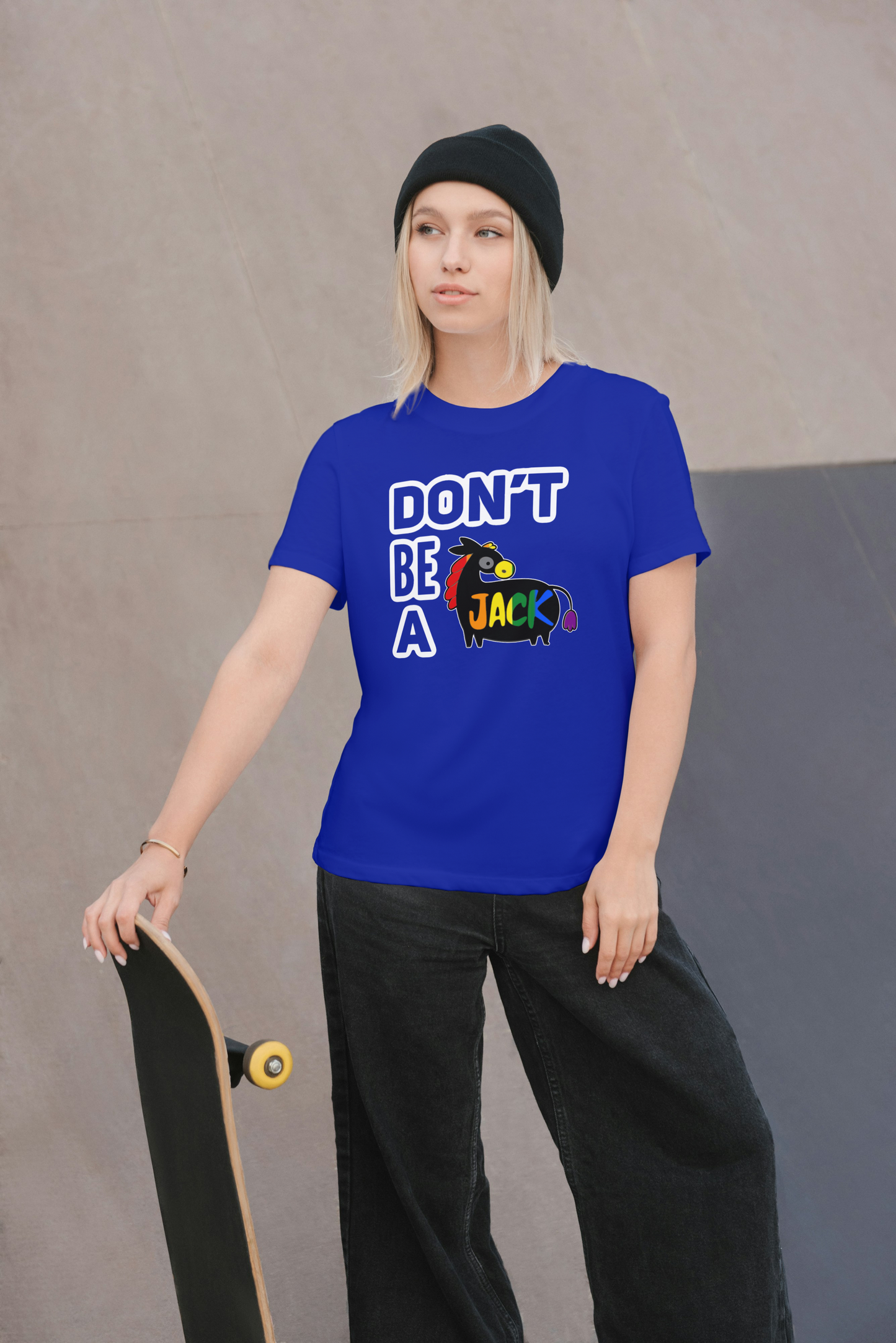 Don’t Be a Jackass Women’s T-Shirt Pride Edition