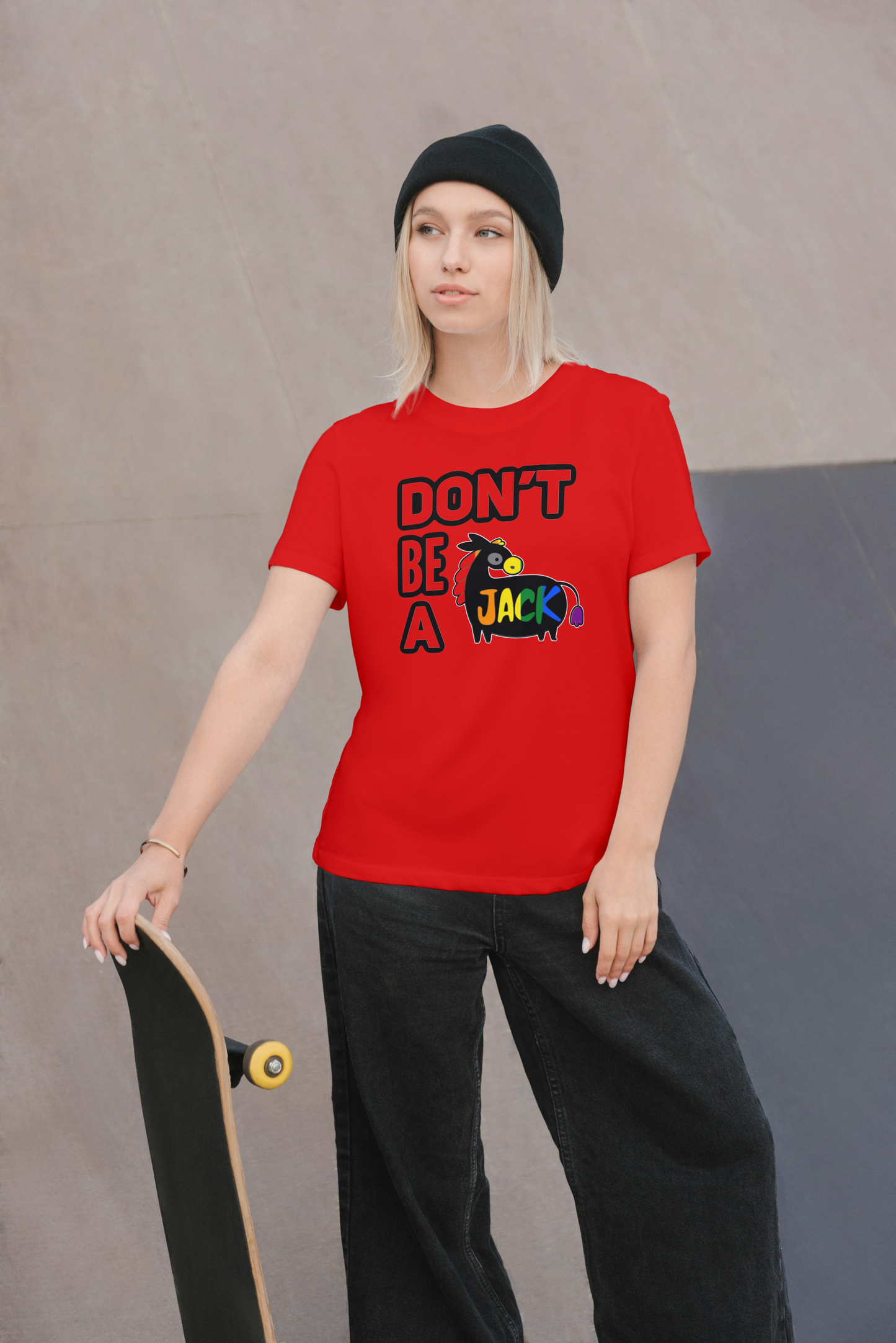 Don’t Be a Jackass Women’s T-Shirt Pride Edition
