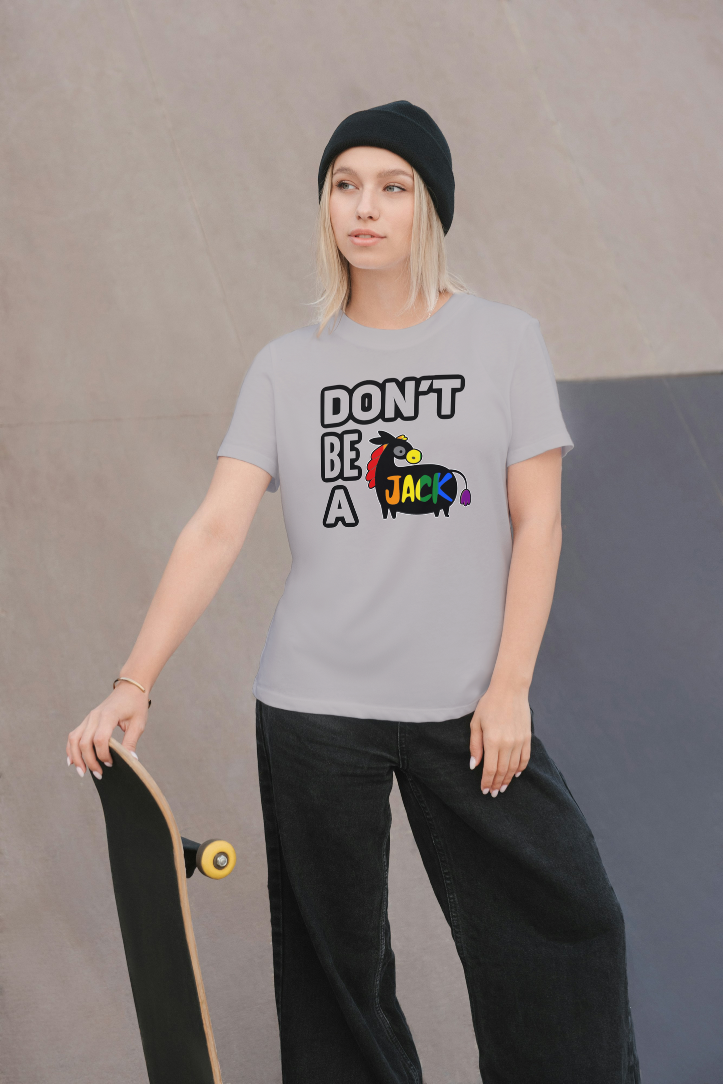 Don’t Be a Jackass Women’s T-Shirt Pride Edition