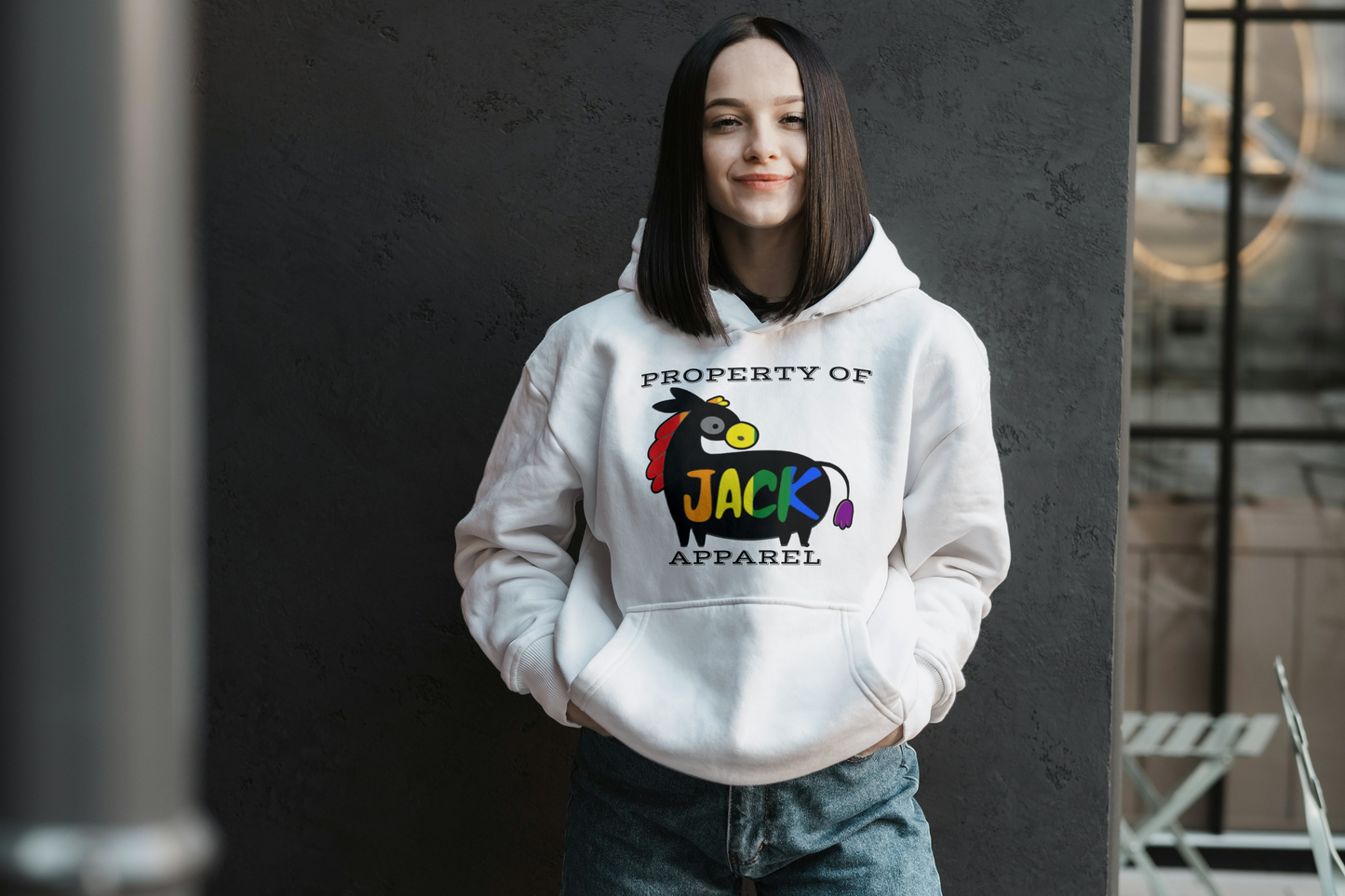 Property of Jackass Apparel Women's Hoodie Pride Edition