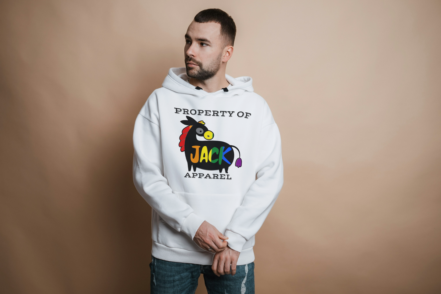Property of Jackass Apparel – Men’s Hoodie Pride Edition