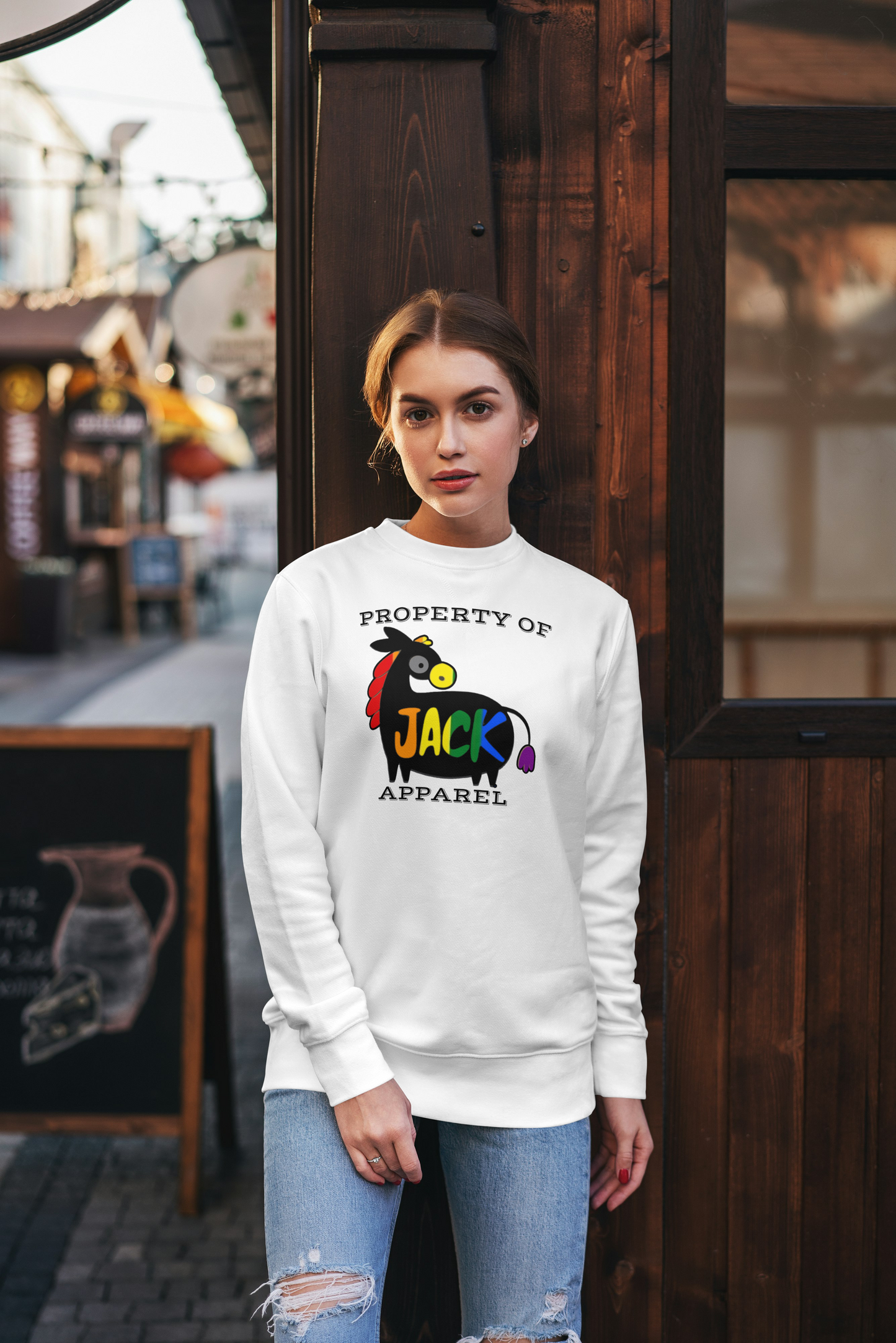 Property of Jackass Apparel Sweatshirt Pride Edition