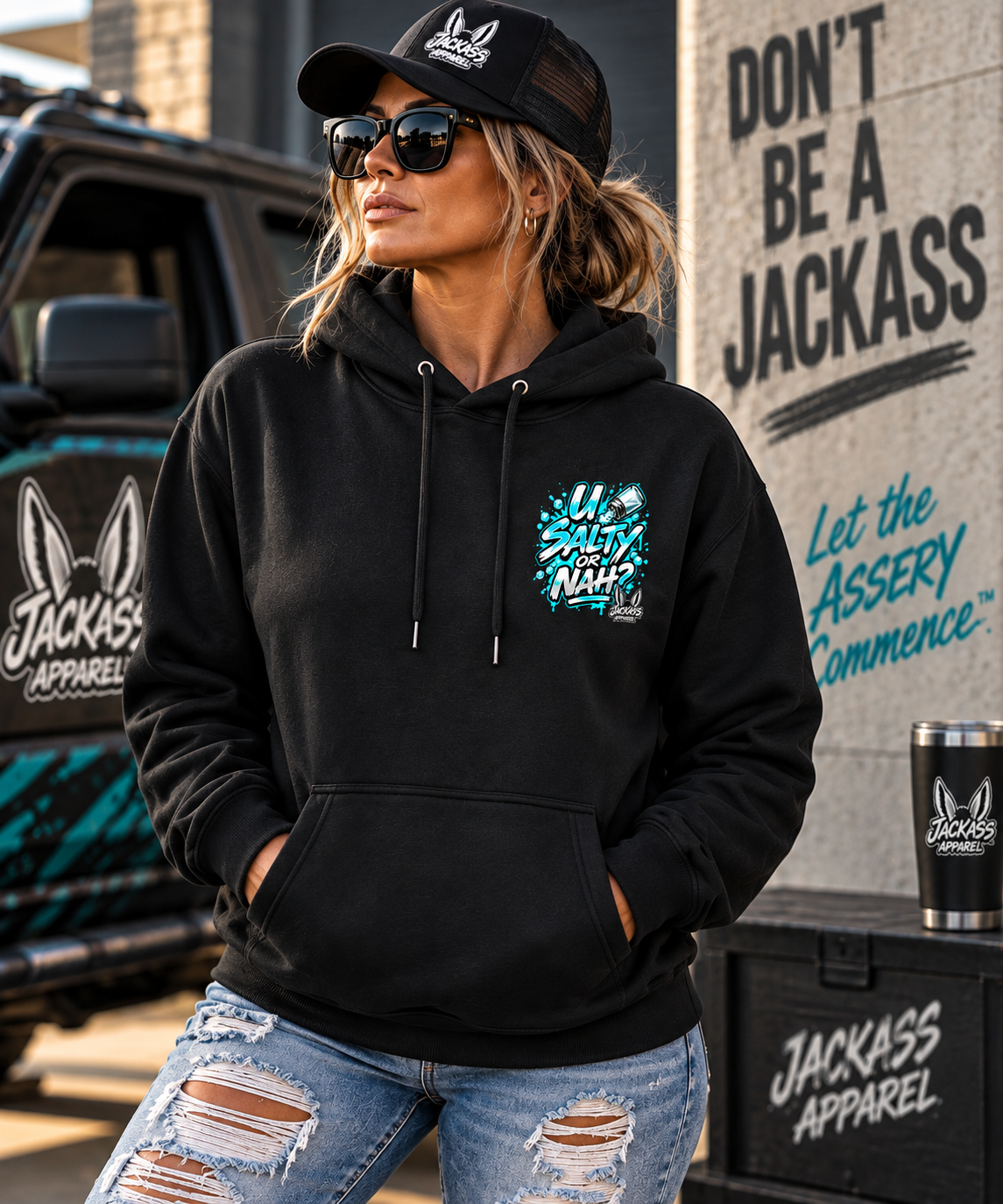 U Salty or Nah Hoodie