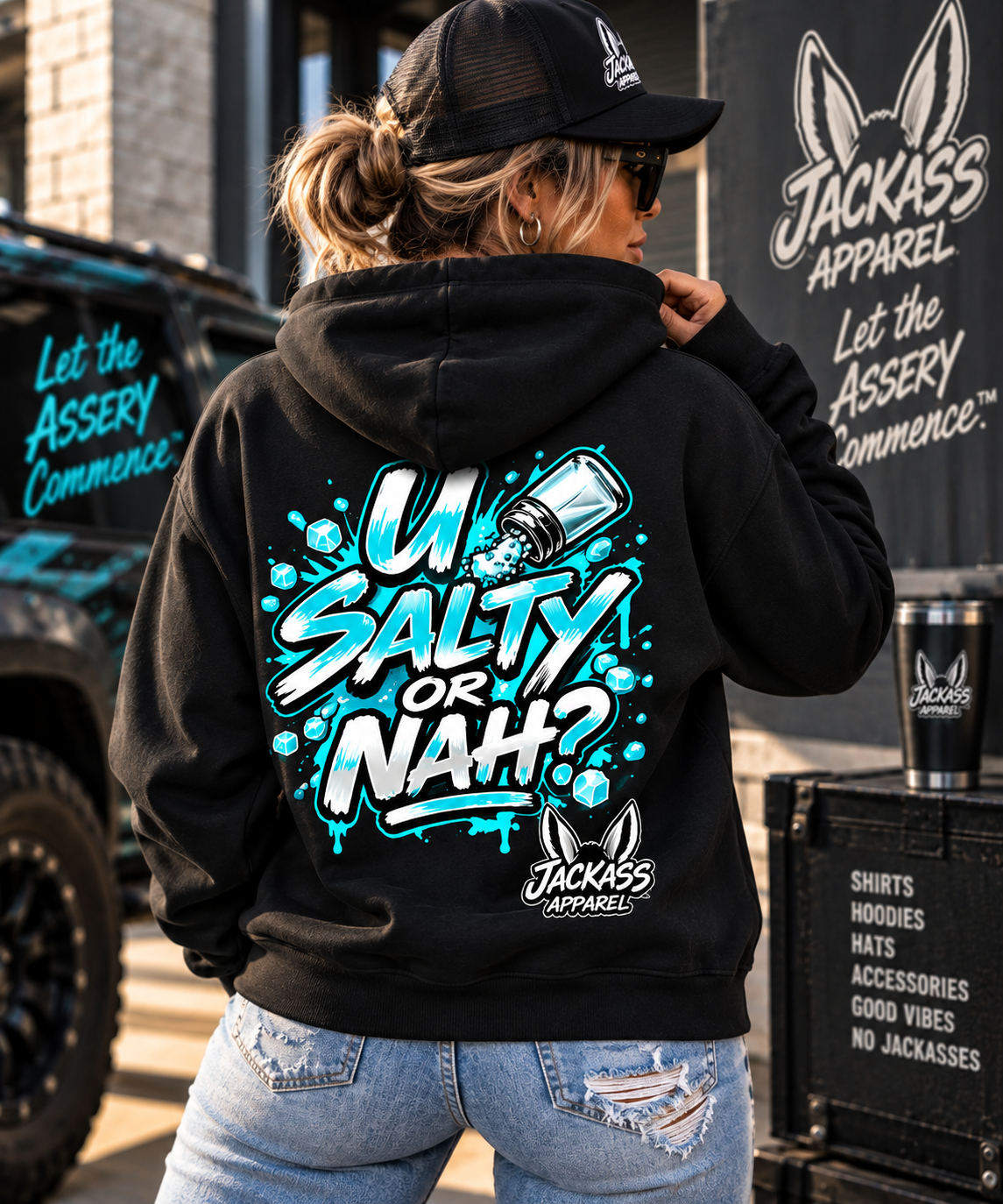 U Salty or Nah Hoodie