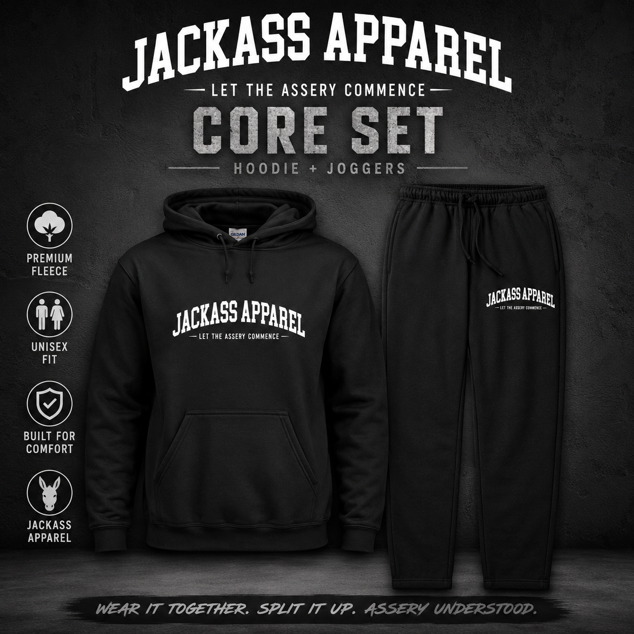 Jackass Apparel Core Set