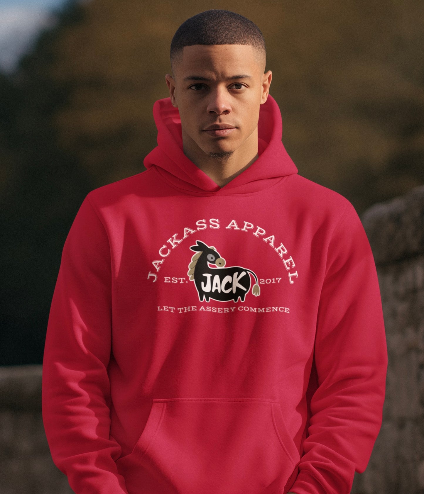 Jackass Apparel EST 2017 Hoodie