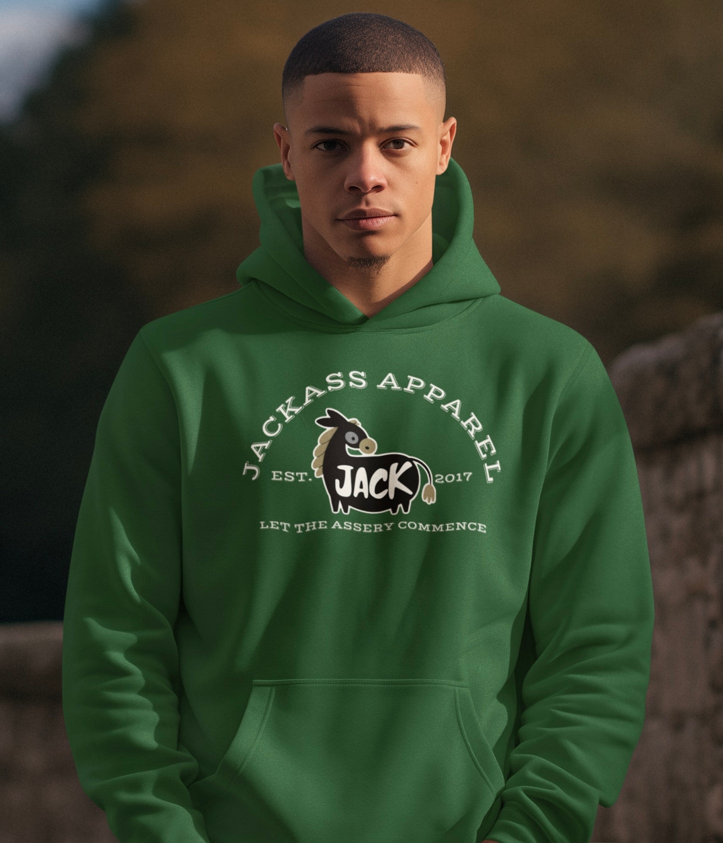 Jackass Apparel EST 2017 Hoodie