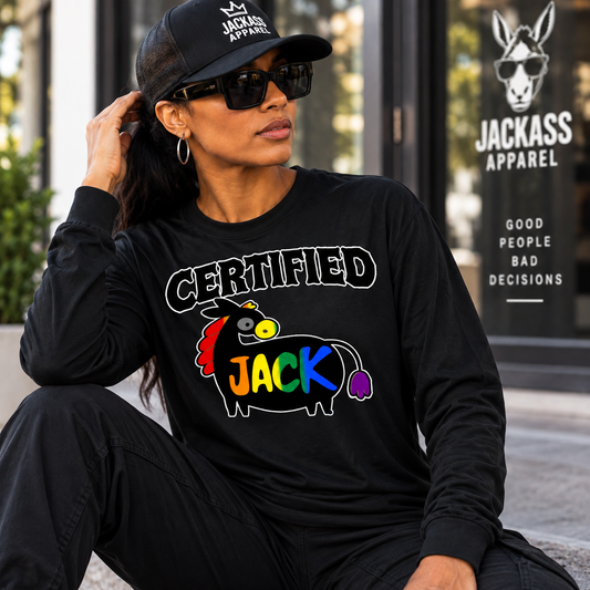 Certified Jackass – Unisex Long Sleeve T-Shirt
